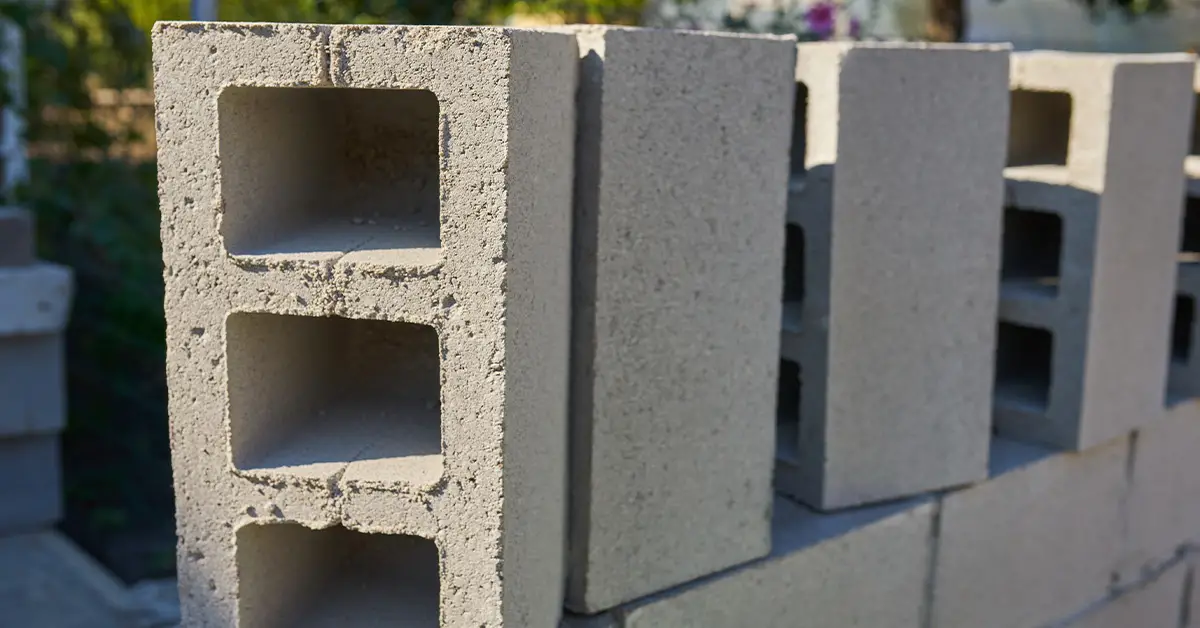 cinder block raised bed
