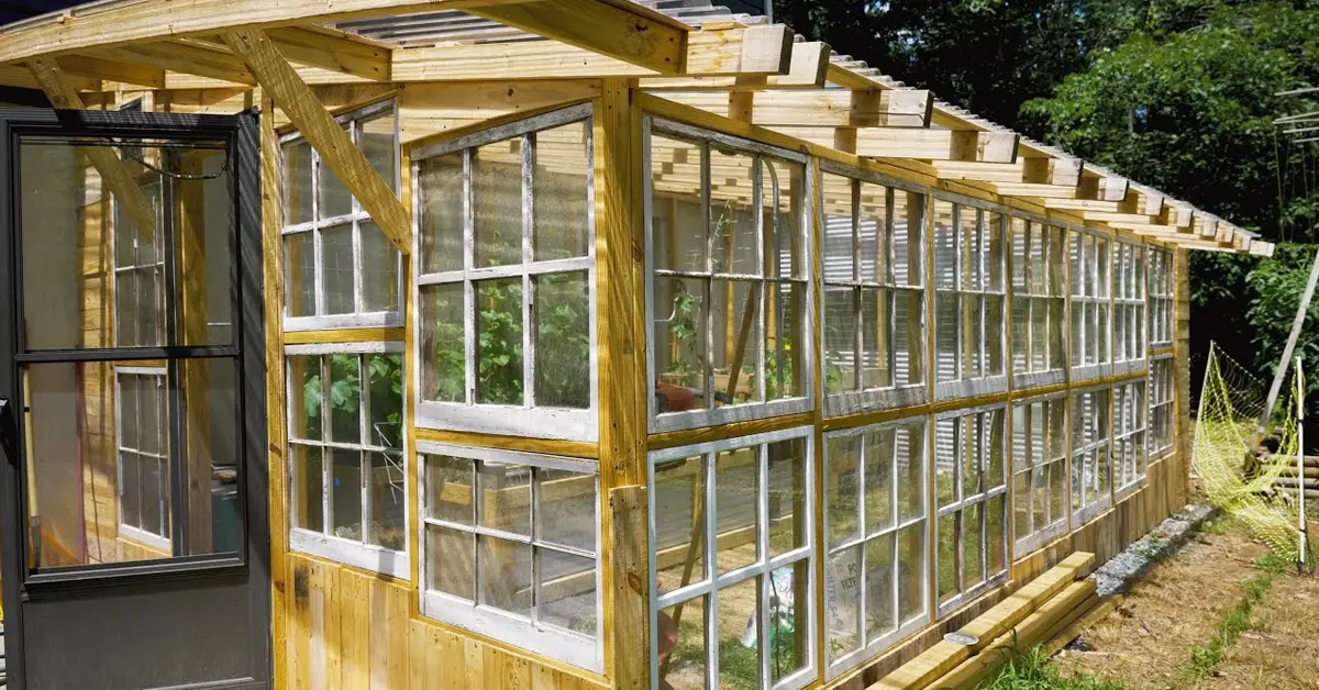 DIY greenhouse