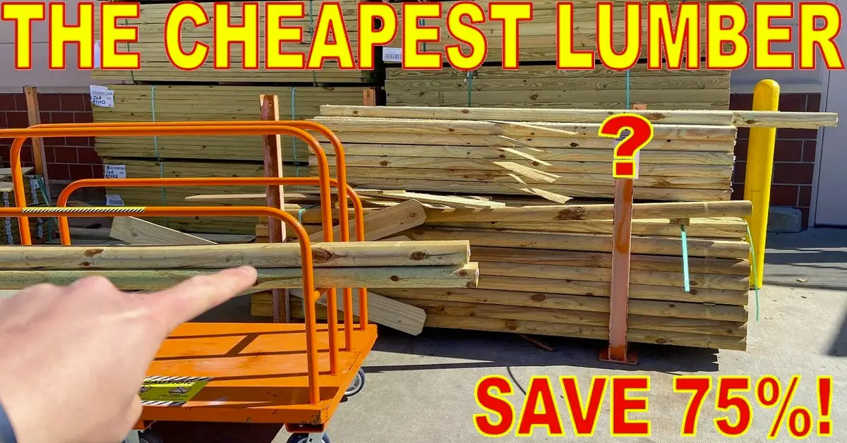 cheap lumber