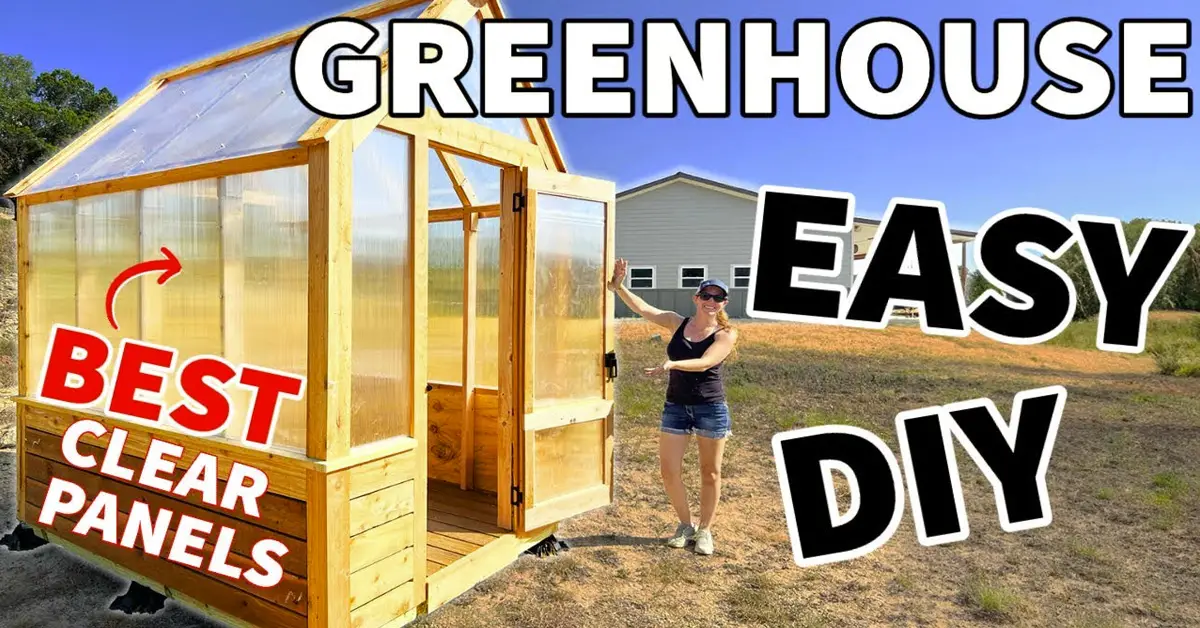 diy greenhouse